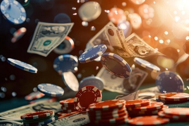 Live dealer blackjack table at keong togel studio